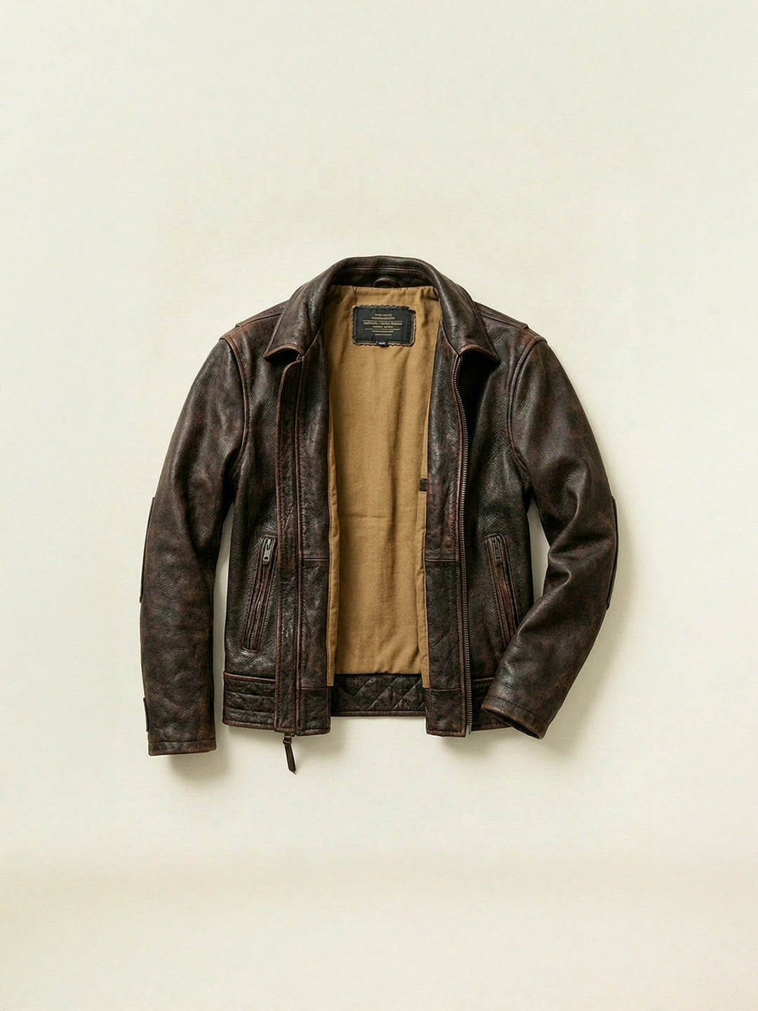 Chaqueta de Cuero Vacuno Camden