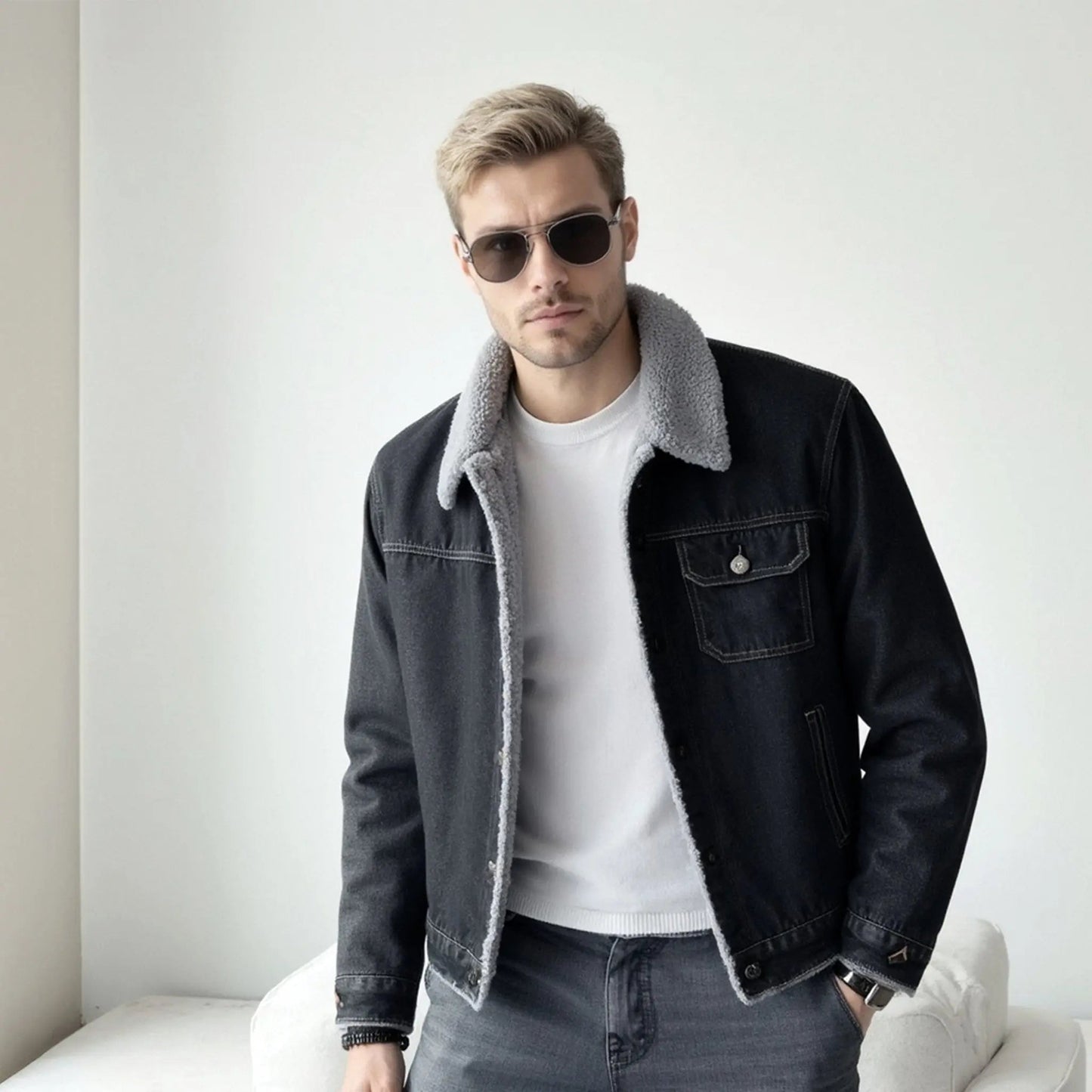 Campera de Jean Croydon GOAT London