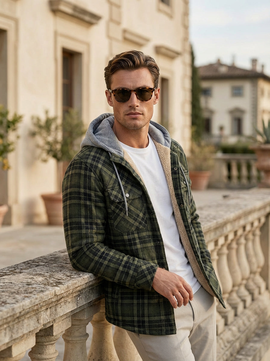 Campera de Algodón Azul marino