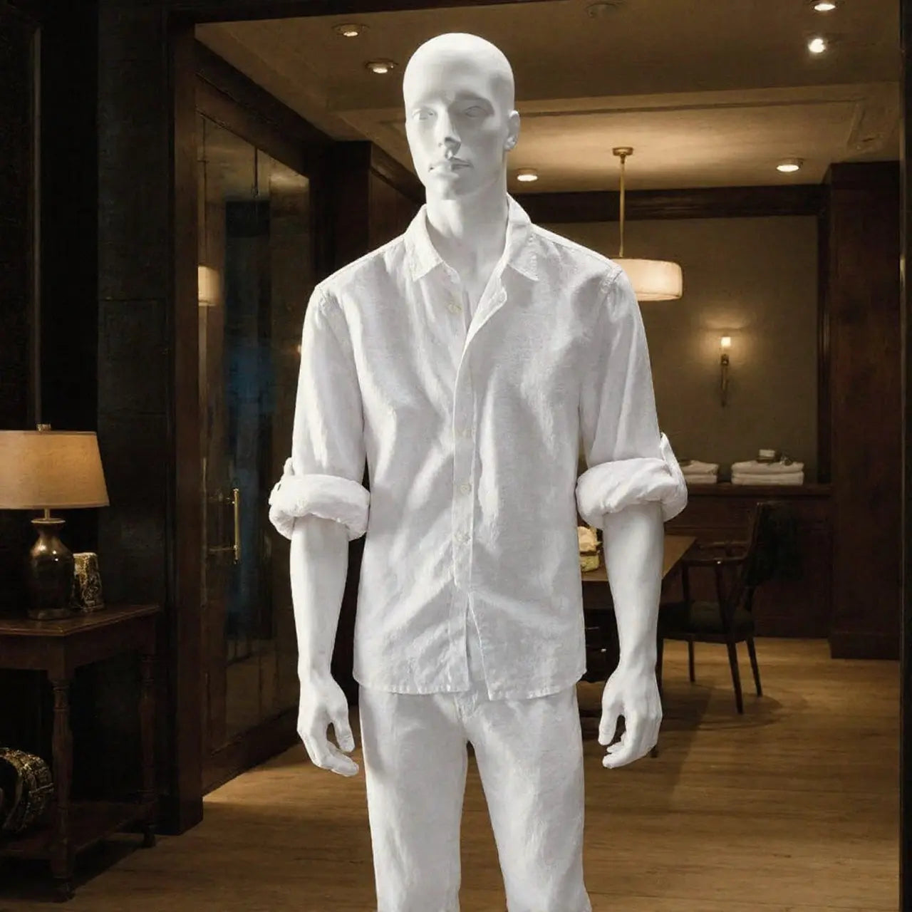Camisa Holborn 100% lino GOAT London