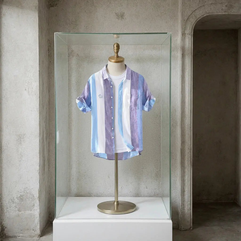 Camisa London Eye  (100% lino) GOAT London