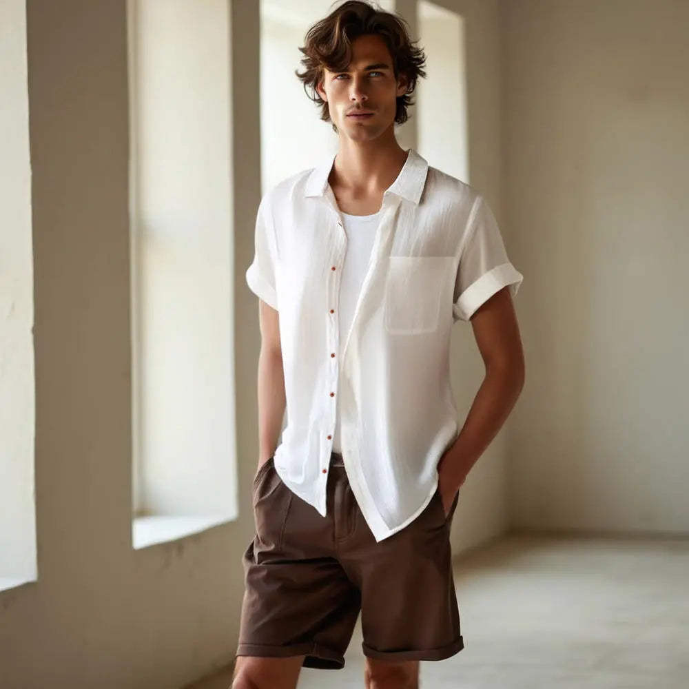 Camisa Richmond 100% de lino GOAT London