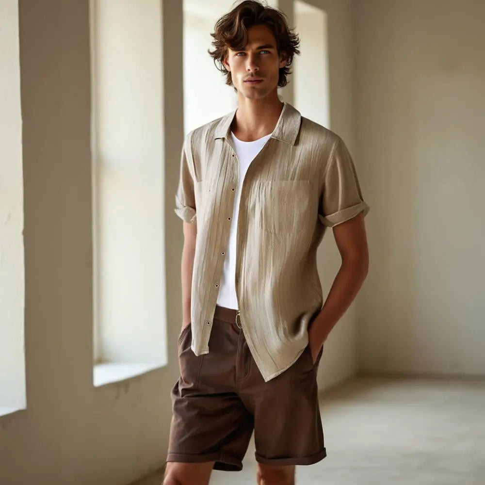 Camisa Richmond 100% de lino GOAT London