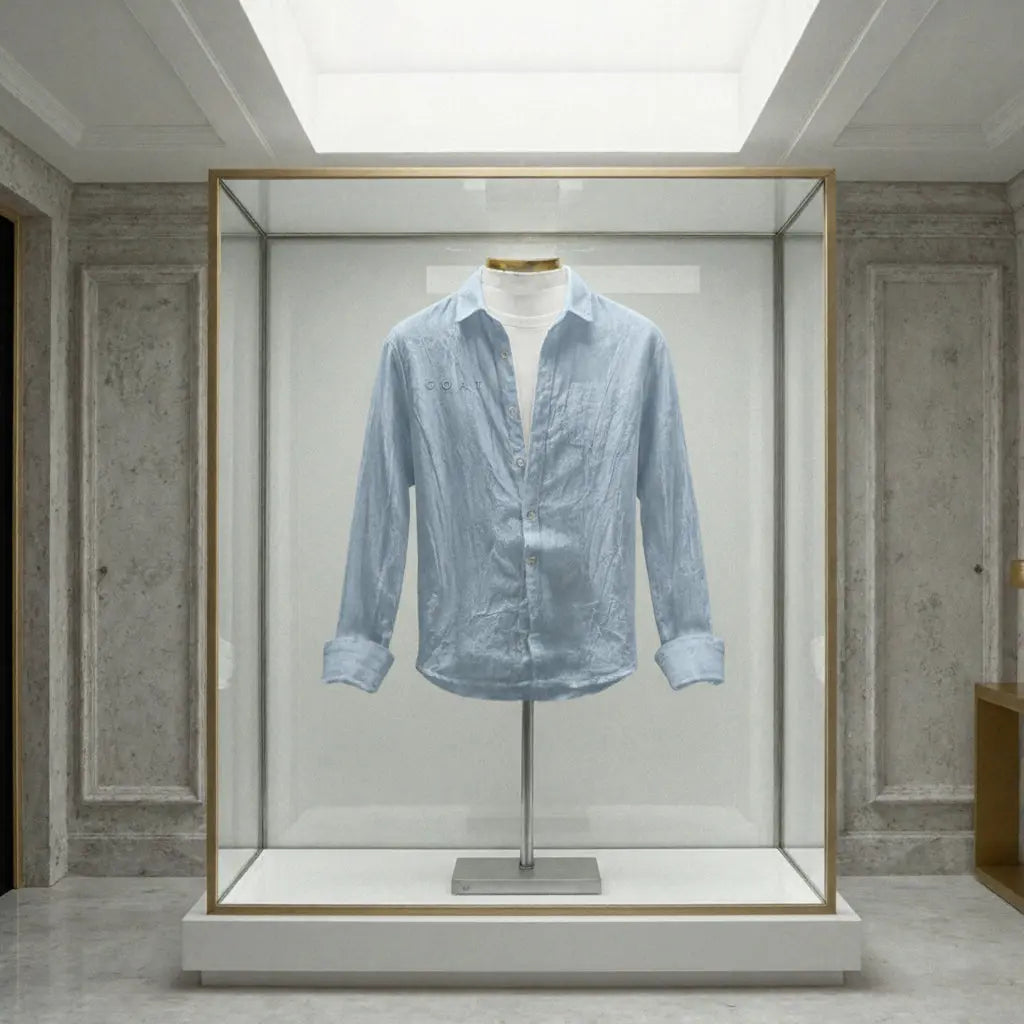 Camisa Richmond 100% de lino manga larga GOAT London