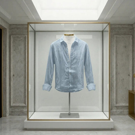 Camisa Richmond 100% de lino manga larga GOAT London