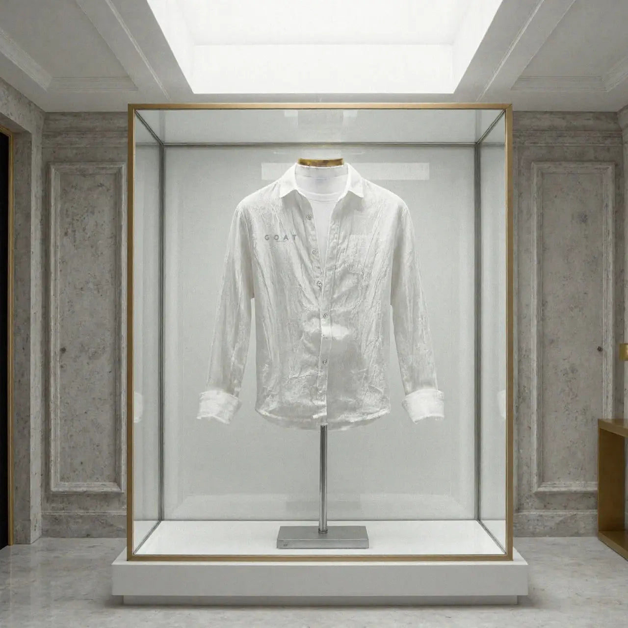 Camisa Richmond 100% de lino manga larga GOAT London