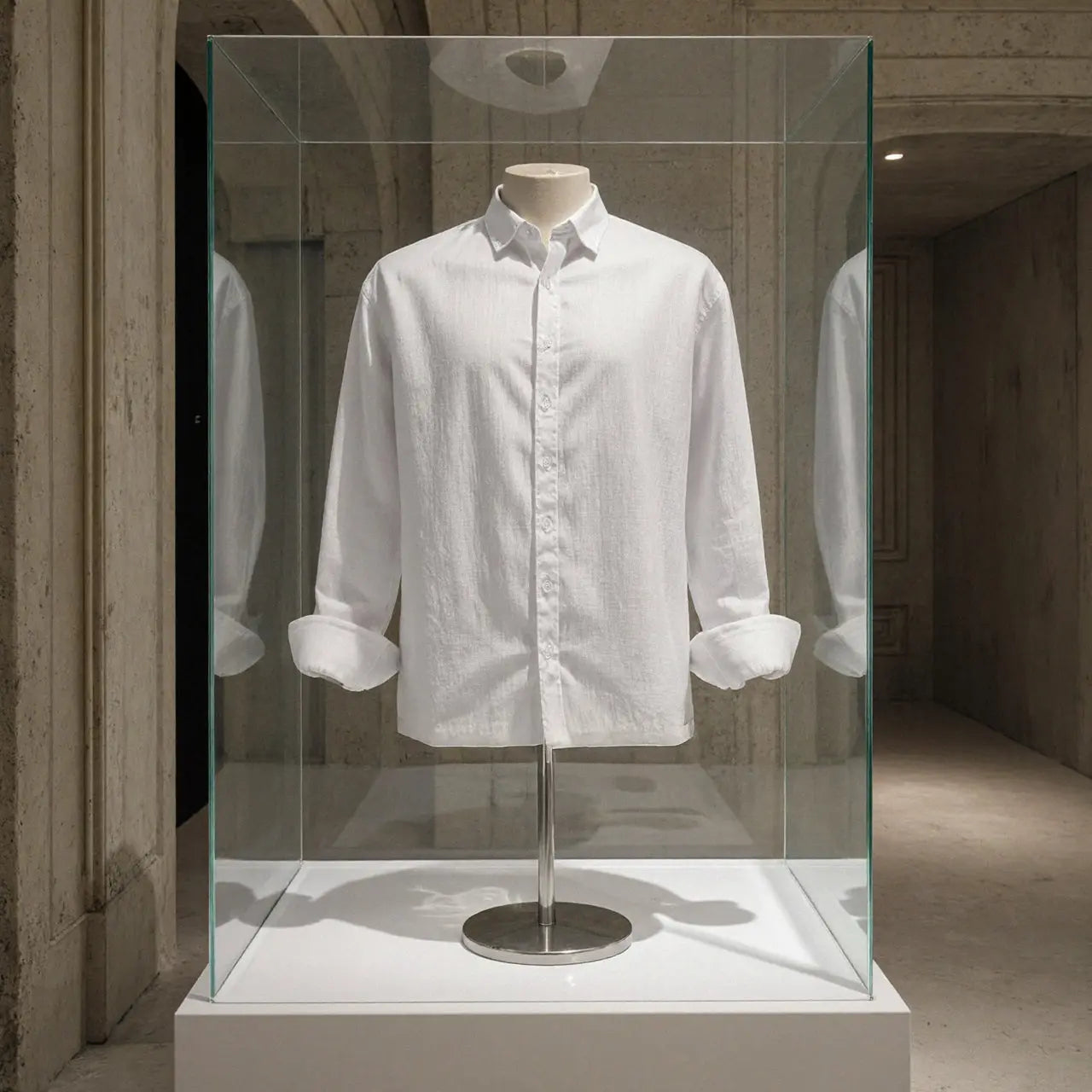 Camisa artworld linen GOAT London