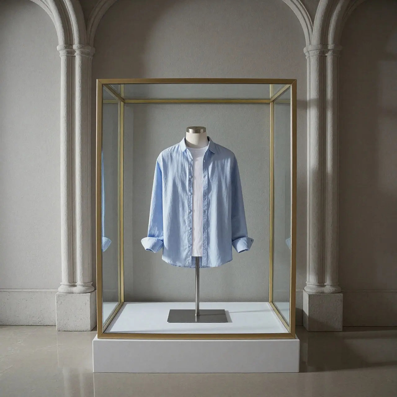 Camisa artworld linen GOAT London