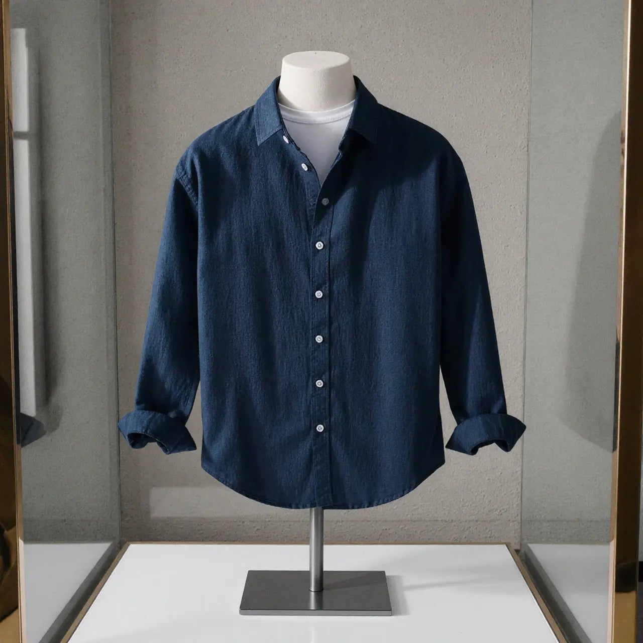 Camisa artworld linen GOAT London