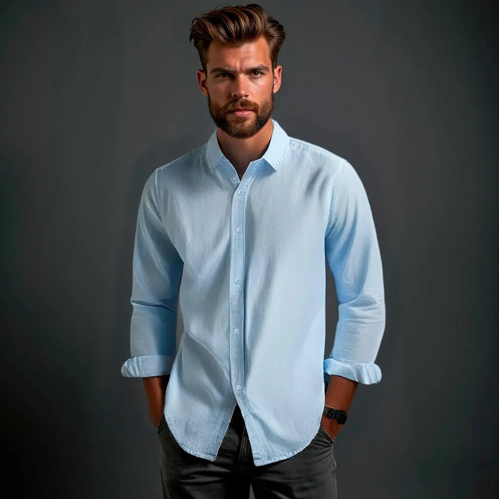 Camisa Holborn 100% lino GOAT London