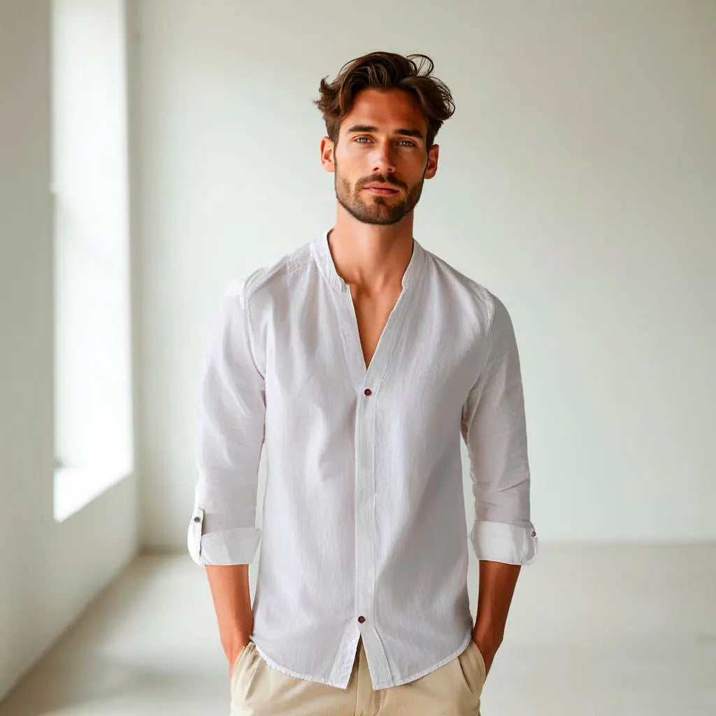 Camisa Bromley de lino GOAT London