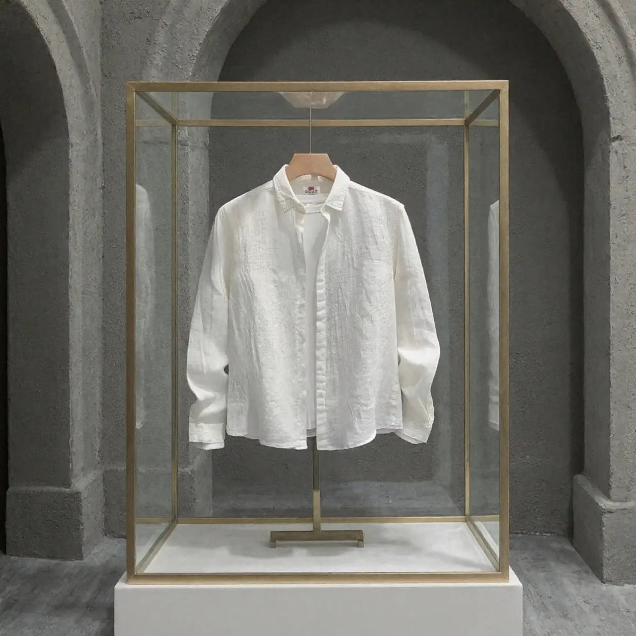 Camisa world linen GOAT London