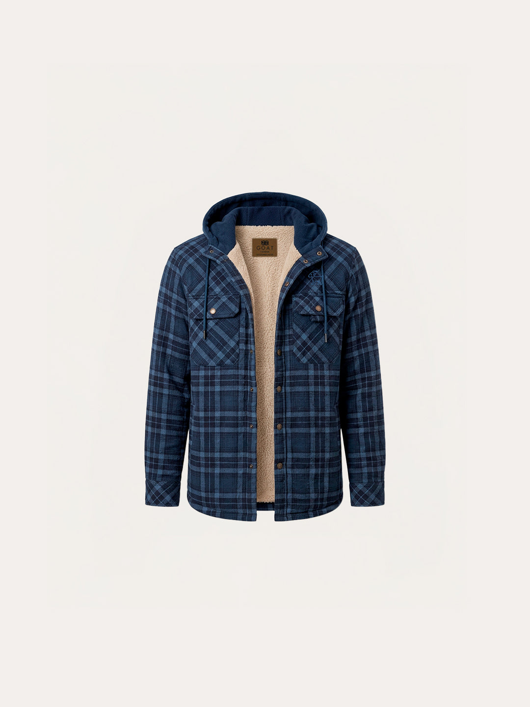 Campera de Algodón Azul marino