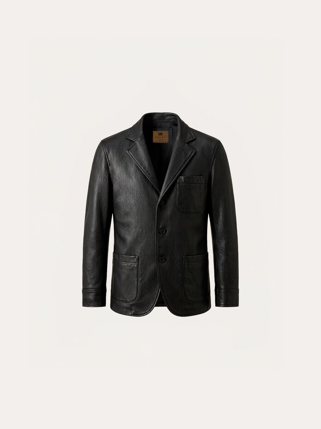 Chaqueta de Cuero 20 Negro
