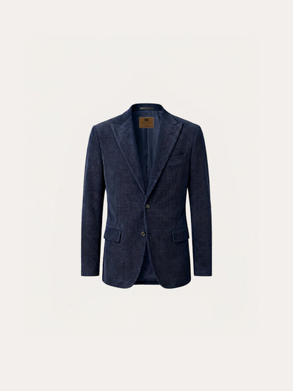 Blazer De Pana Azúl