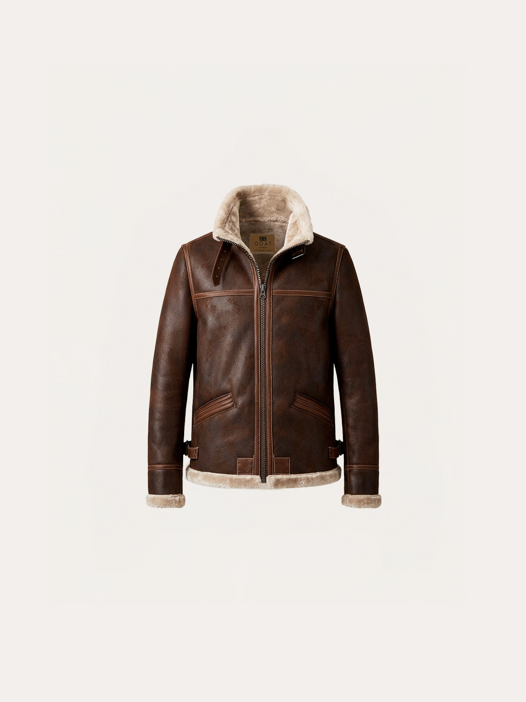 Chaqueta de cuero de chancho Dia del Padre