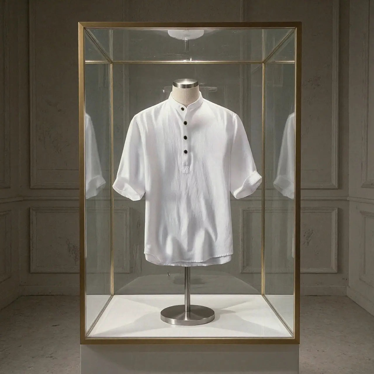 Camisa de Seda manga corta hasta 10XL GOAT London