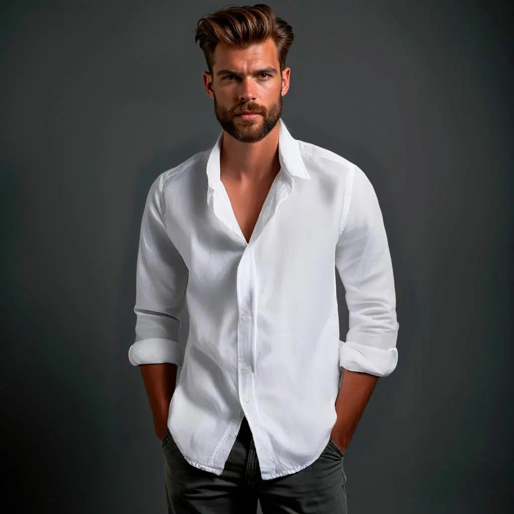 Camisa Holborn 100% lino GOAT London