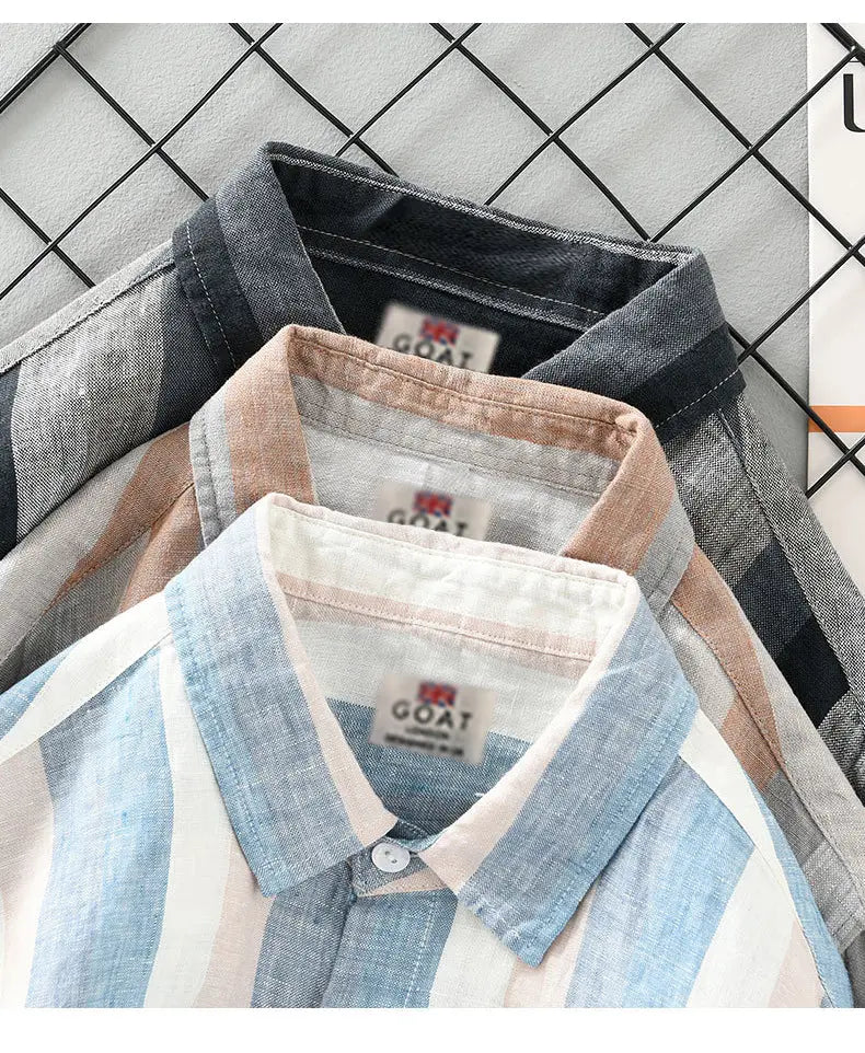 Camisa Leicester (100% Lino) GOAT London