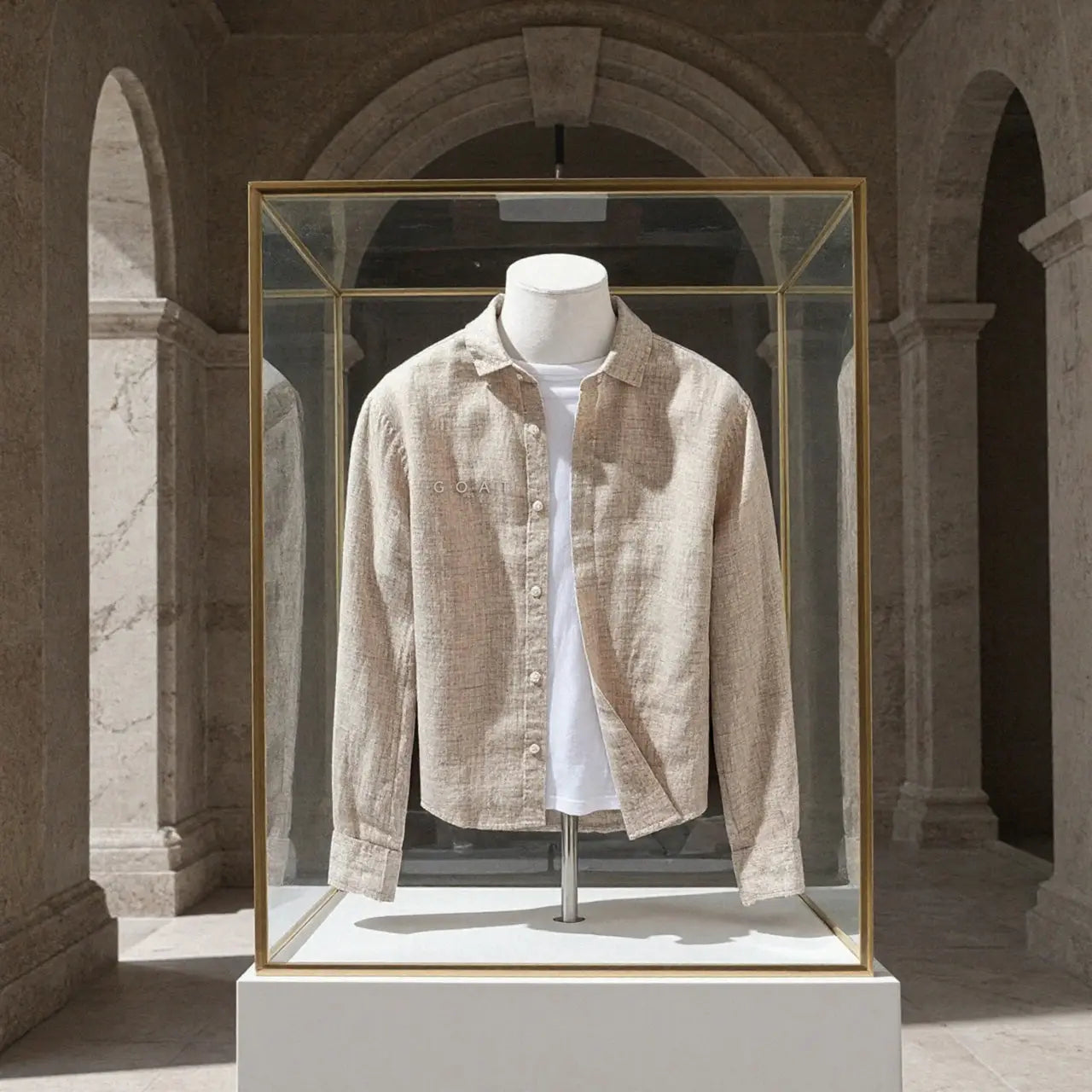 Camisa Beckenham de lino GOAT London