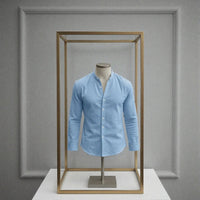 Thumbnail for Camisa de Lino Cuello Mao Talles hasta 10XL GOAT London