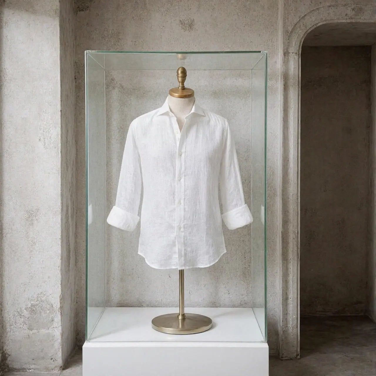 Camisa de Vestir 100% lino Irlandes GOAT London
