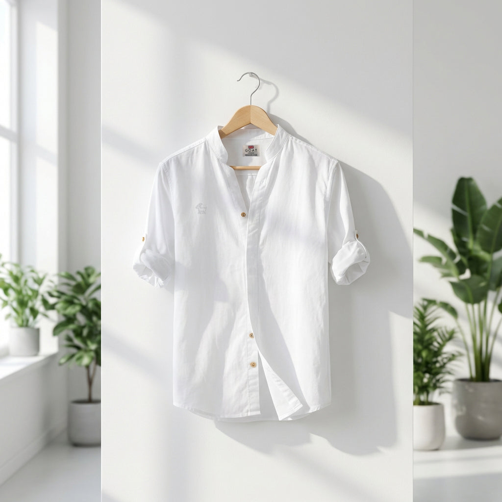 Camisa Bromley de lino