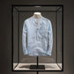 Camisa de lino Manga Larga cuello mao GOAT London