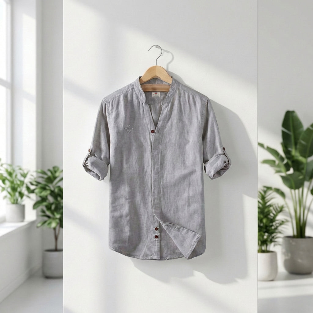 Camisa Bromley de lino
