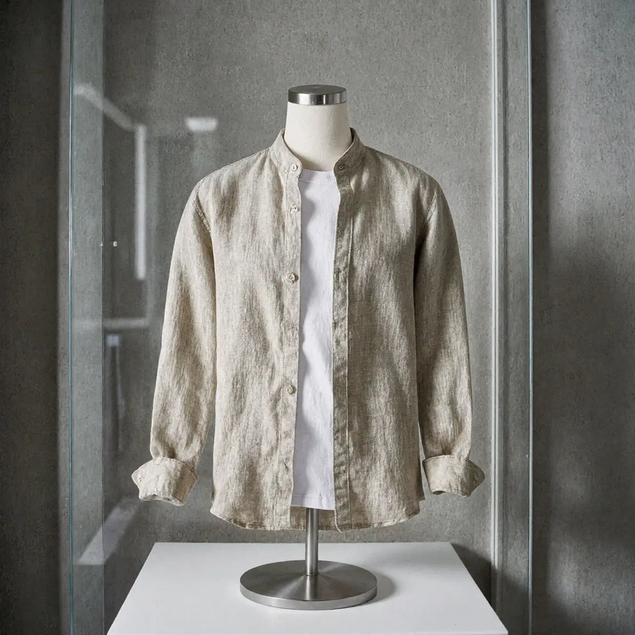 Camisa de 100% lino high quality GOAT London