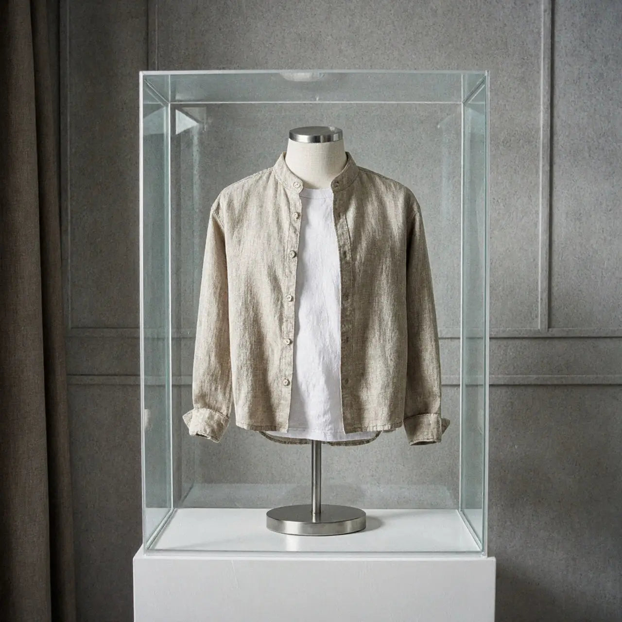 Camisa de 100% lino high quality GOAT London