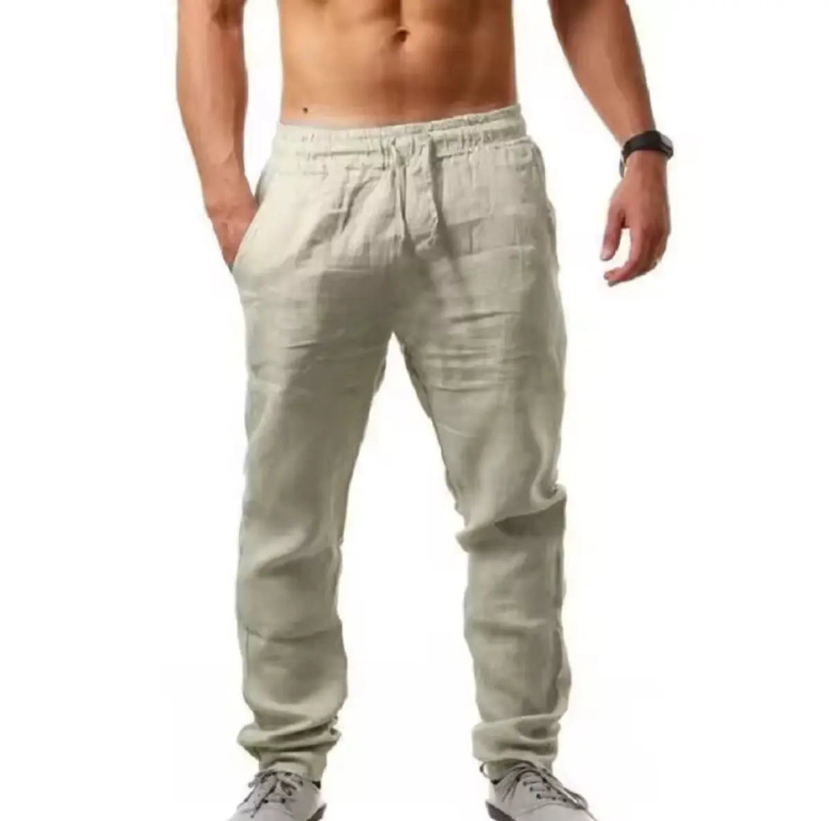 Pantalon de Bambula y lino GOAT London