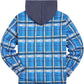 Campera Liviana a cuadros Con Capucha GOAT London
