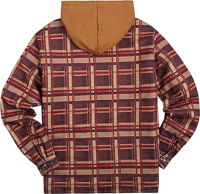 Campera Liviana a cuadros Con Capucha GOAT London