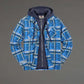 Campera Liviana a cuadros Con Capucha GOAT London
