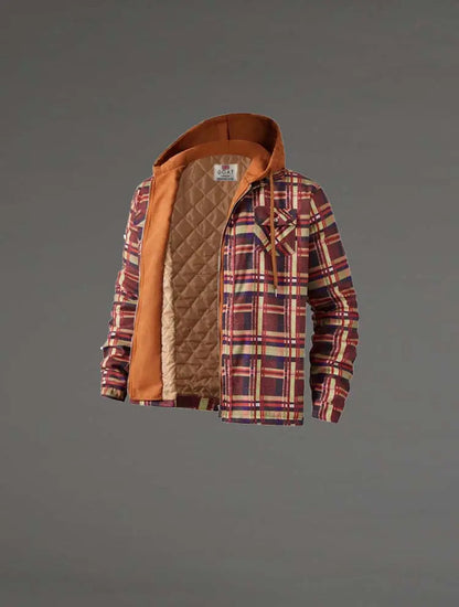 Campera Liviana a cuadros Con Capucha GOAT London