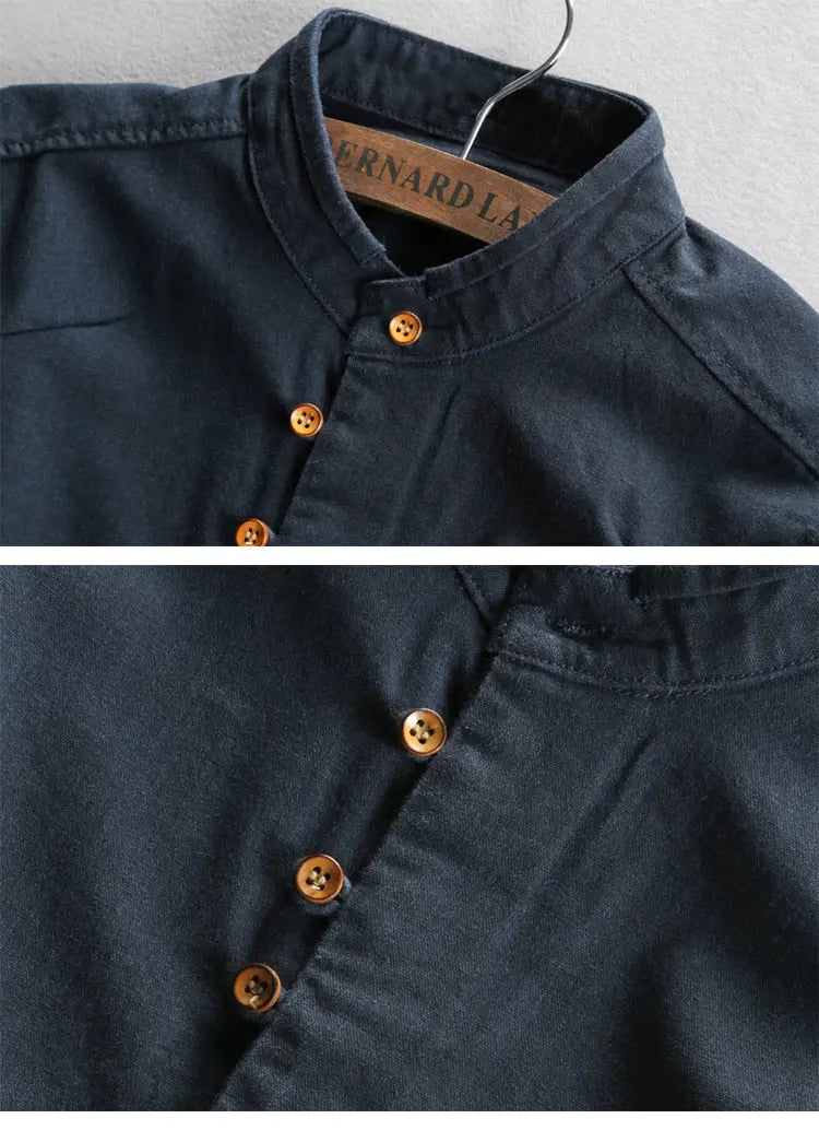 Camisa de lino Manga Larga GOAT London