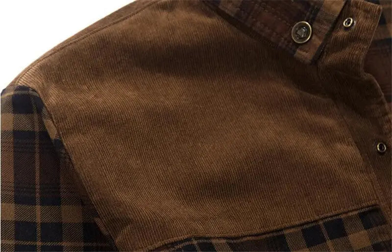 Chaqueta con Corderito a Cuadros GOAT London