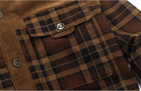 Thumbnail for Chaqueta con corderito a cuadros GOAT London