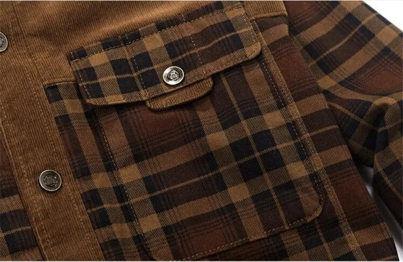 Chaqueta con Corderito a Cuadros GOAT London
