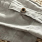 Camisa de lino Manga Larga cuello mao GOAT London