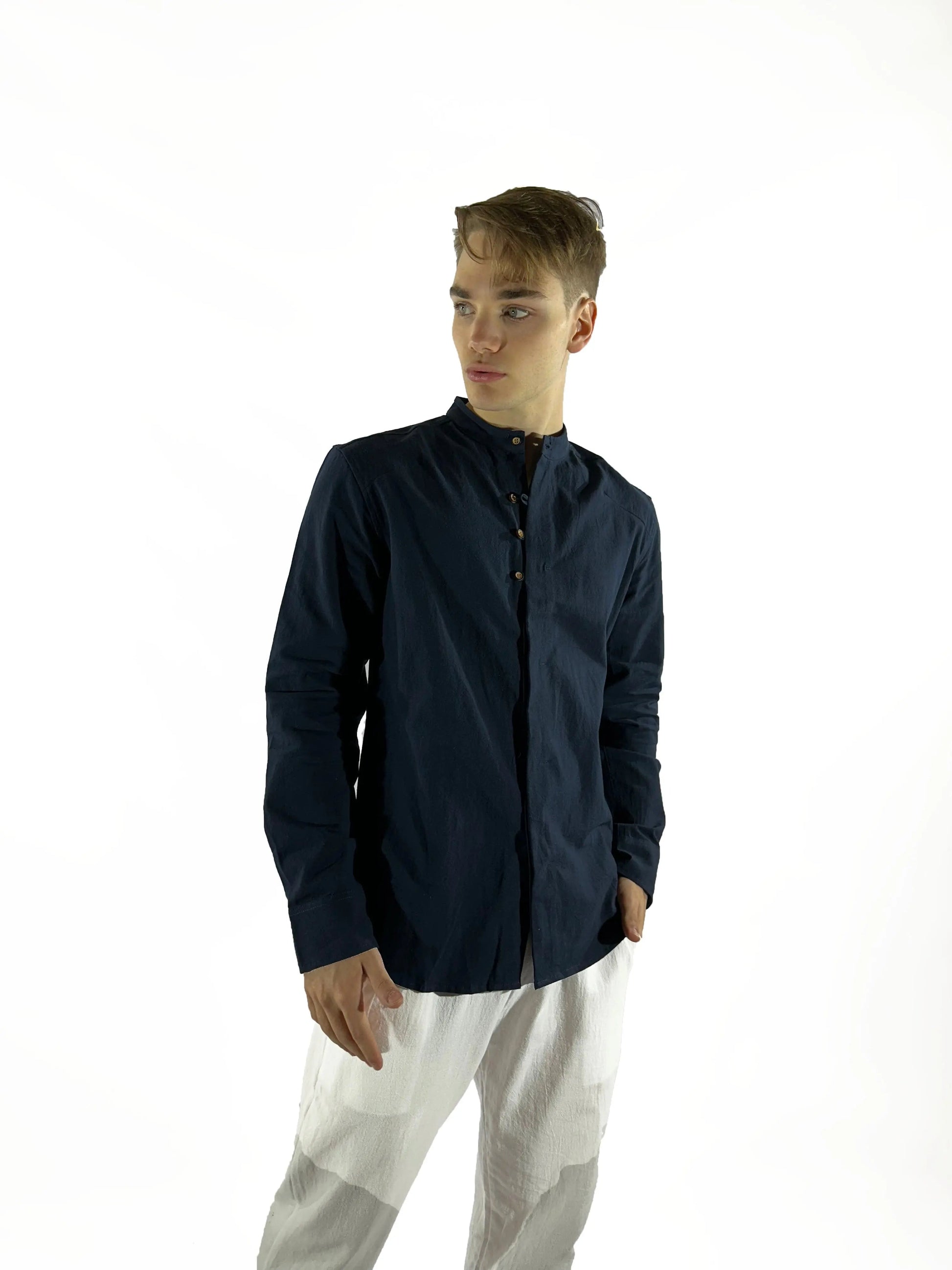 Camisa de lino Manga Larga GOAT London
