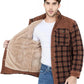 Chaqueta con Corderito a Cuadros GOAT London
