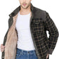 Chaqueta con Corderito a Cuadros GOAT London