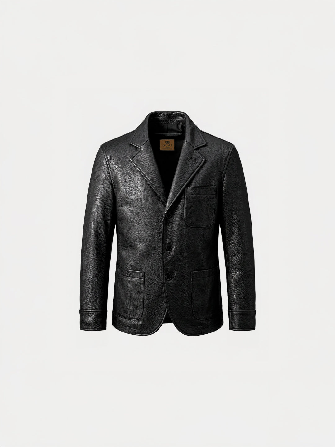 Chaqueta de Cuero 20 Negro