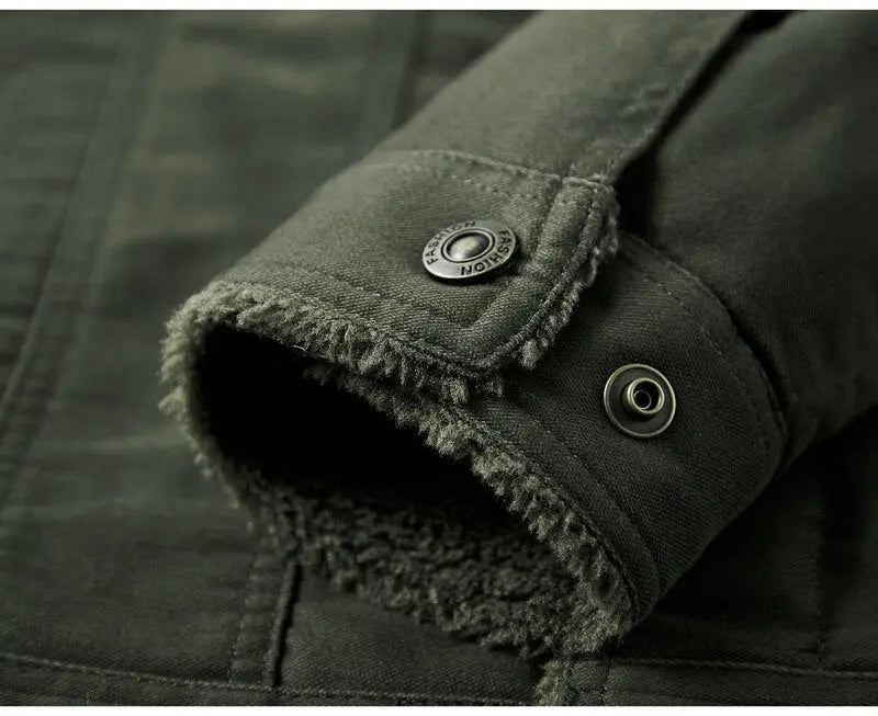 Chaqueta con forro de Sherpa Beige GOAT London