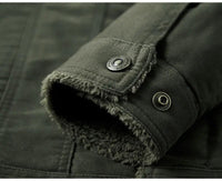 Thumbnail for Chaqueta con forro de Sherpa Verde GOAT London