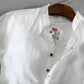 Camisa de lino Manga Larga cuello mao GOAT London