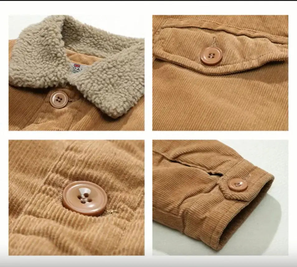 Chaqueta de Corderito Marrón GOAT London