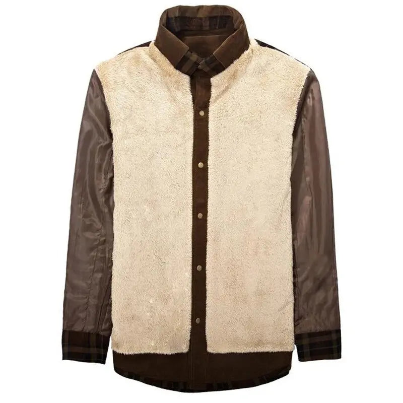 Chaqueta con Corderito a Cuadros GOAT London